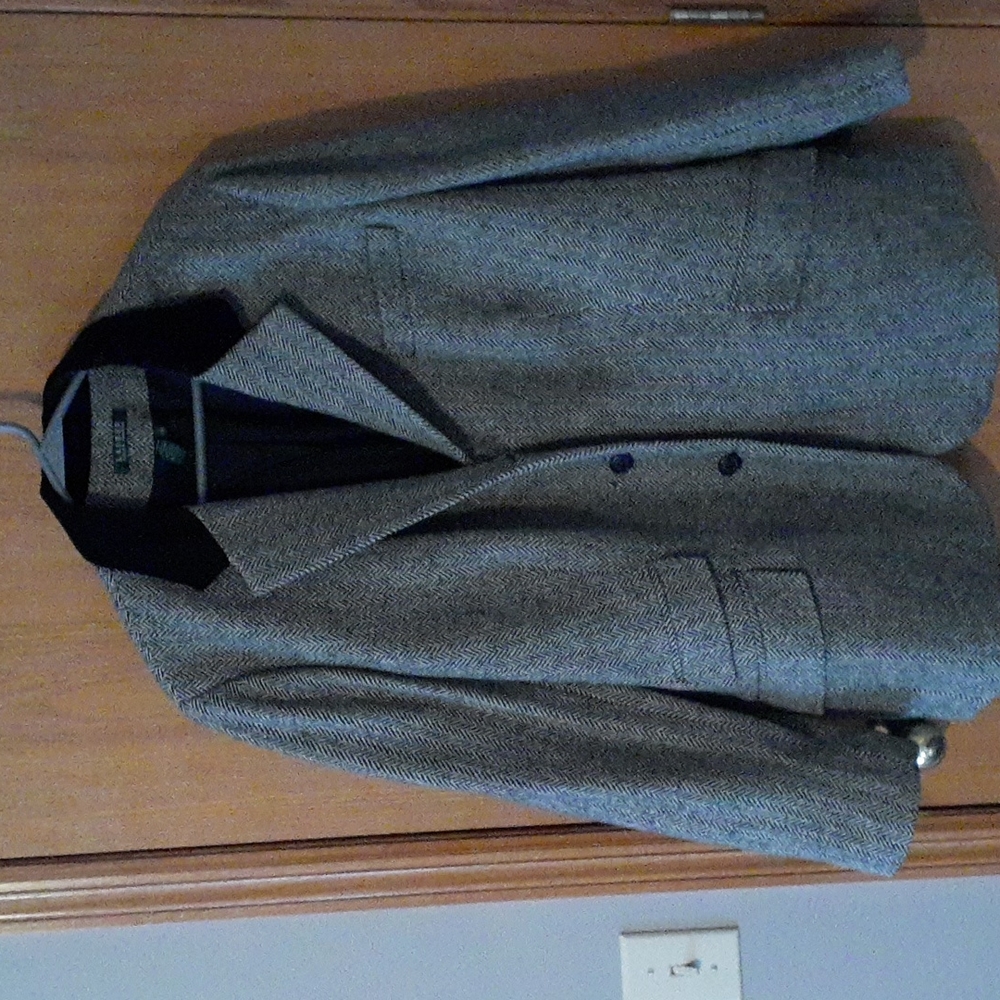 Vintage Ralph Lauren Tweed Jacket-SZ 22W